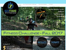 Tablet Screenshot of go-time-fitness.com